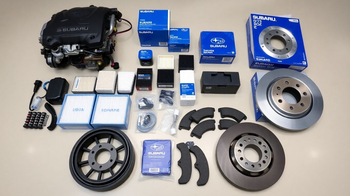 Subaru car parts for online purchase