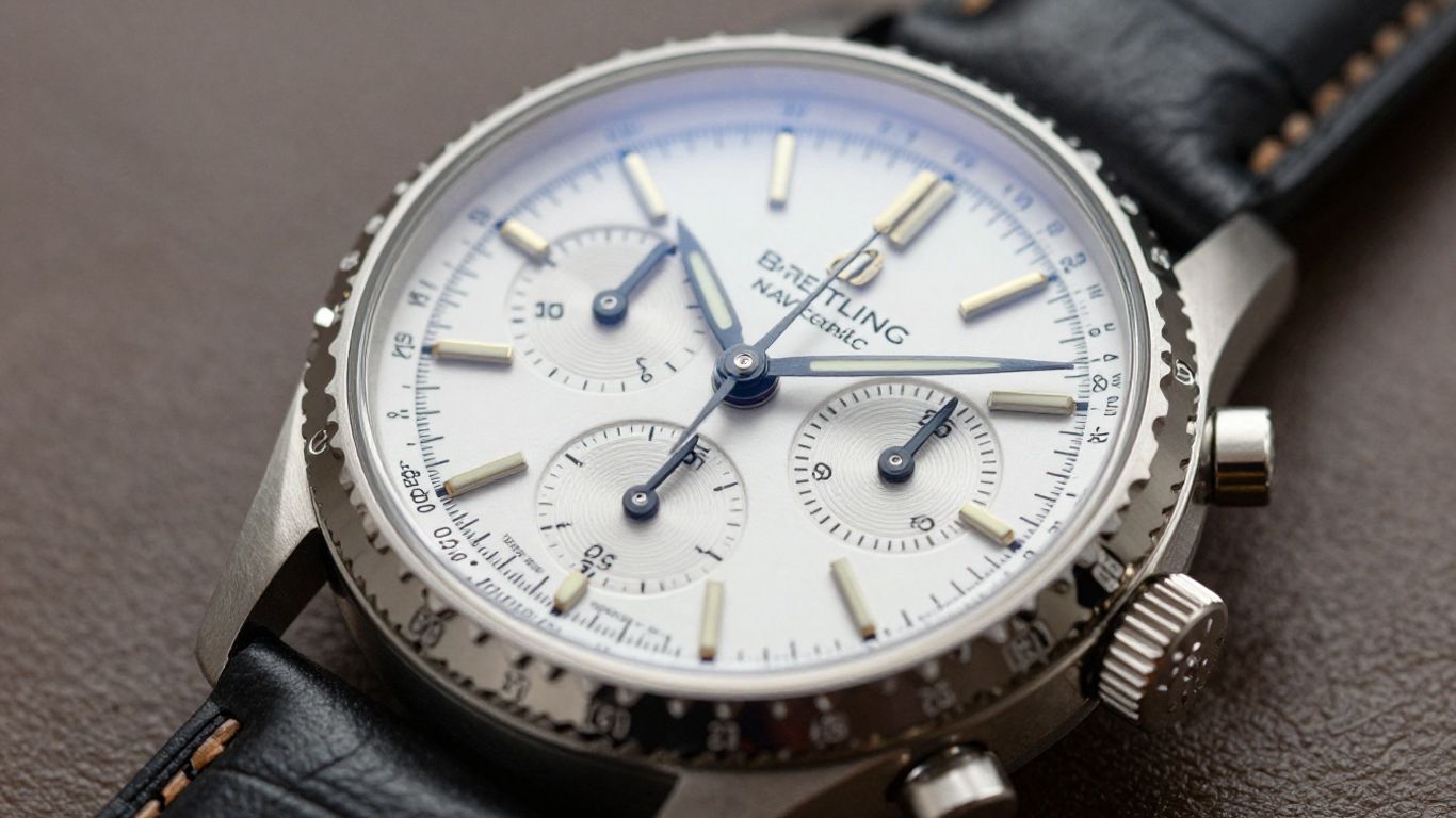 Discover the Elegance of the Breitling Navitimer White Dial