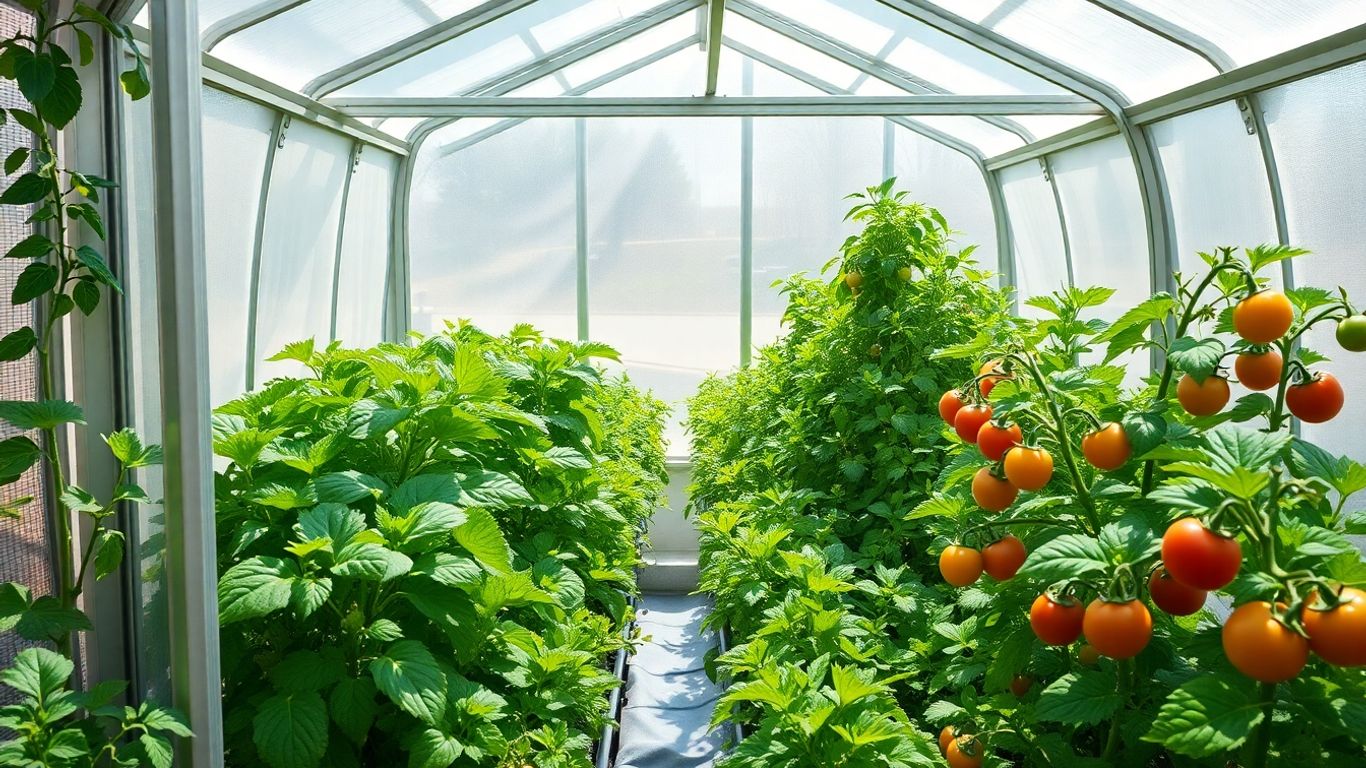 Sera modulara pe balcon cu legume proaspete.