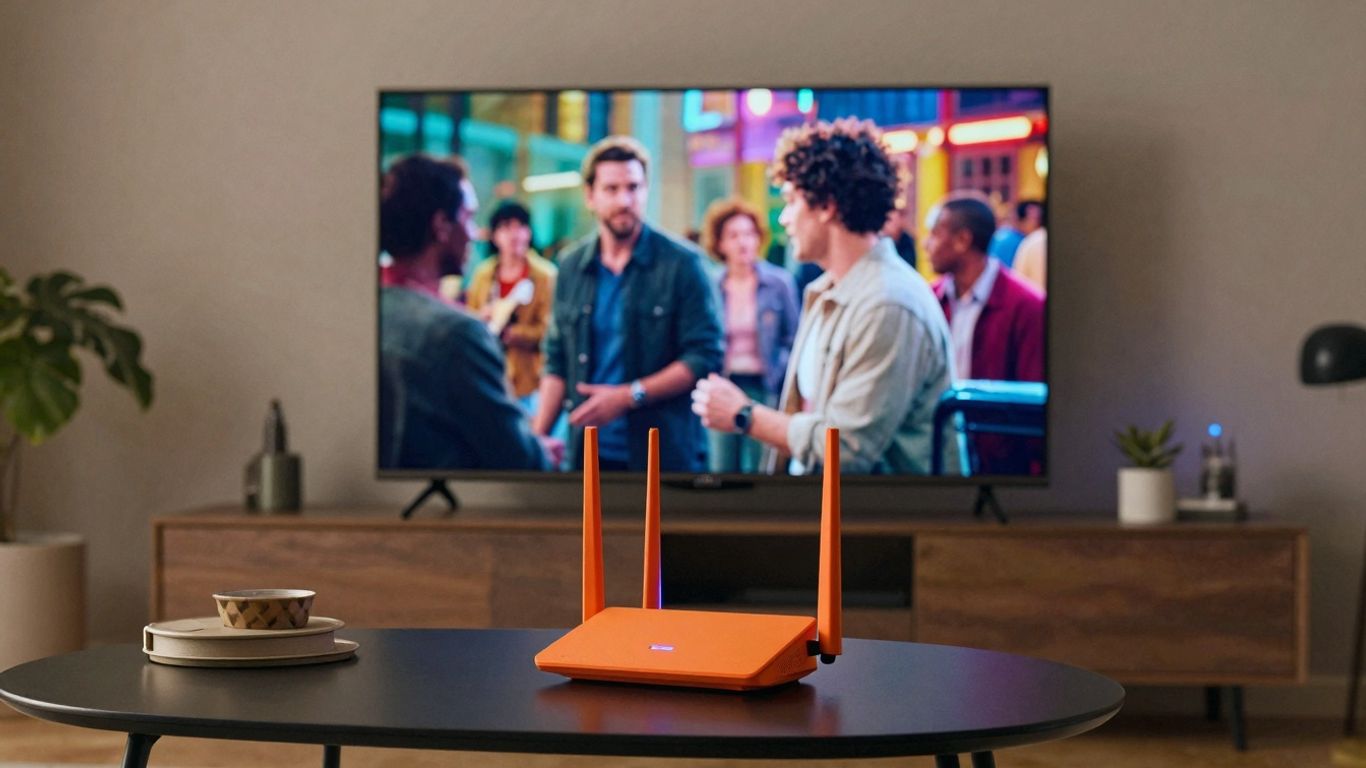 Orange Internet TV package setup