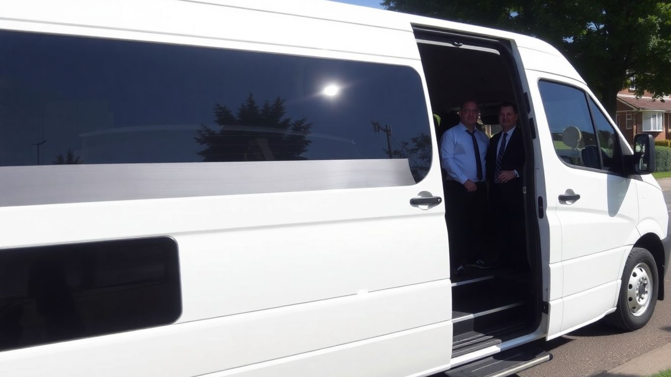 Minibus hire with driver in Slough.