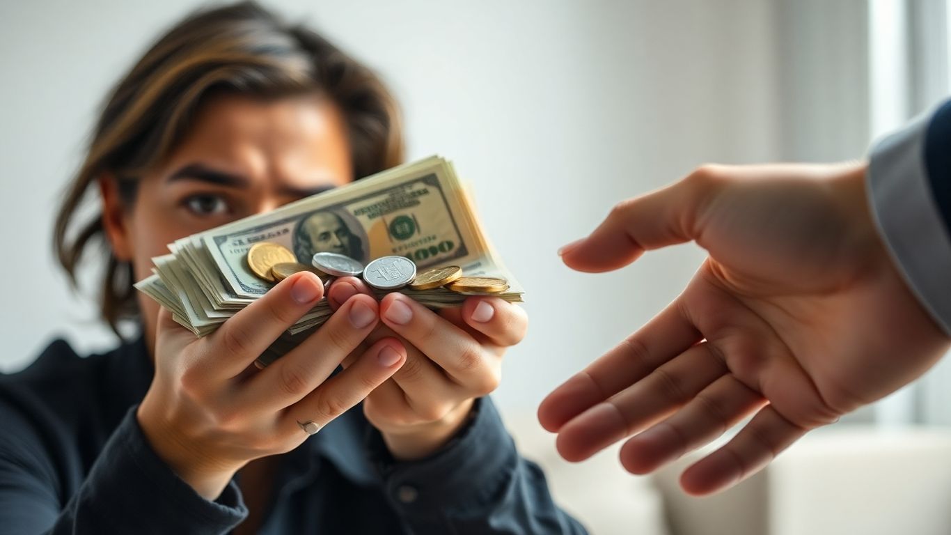 Double prélèvement d'impôts, argent