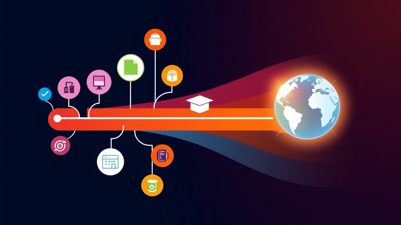 Microsoft certification path infographic