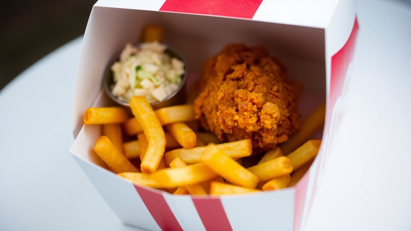 เคเอฟซี สแน็ค บ็อกซ์ ไก่ทอด เฟรนช์ฟรายส์