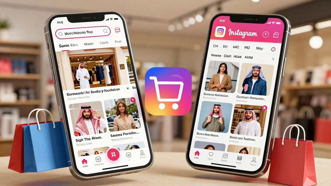 WooCommerce products integrated with Instagram feed.