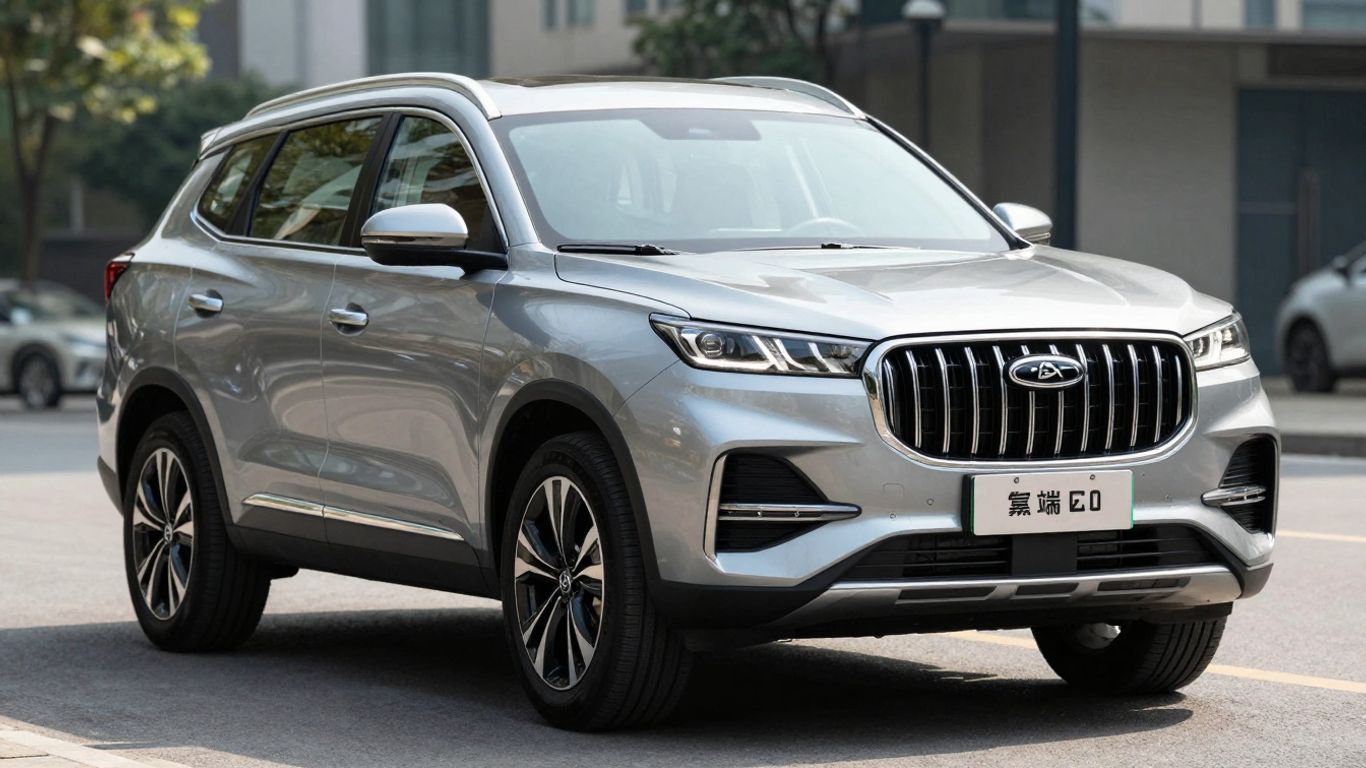 Caoa Chery Tiggo 8 em destaque.