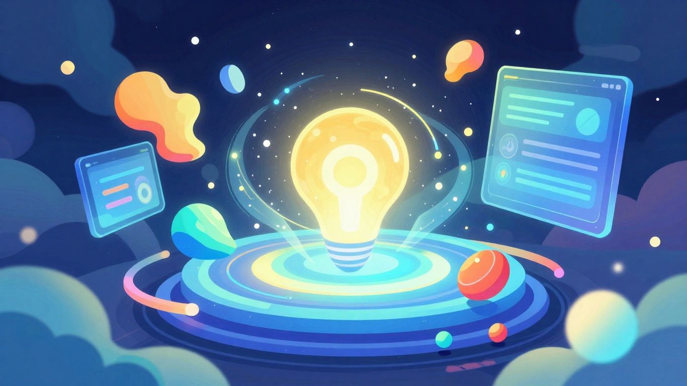 Google Studio AI creativity illustration