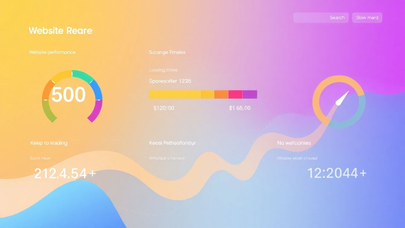 PageSpeed Insights tool interface with performance metrics.