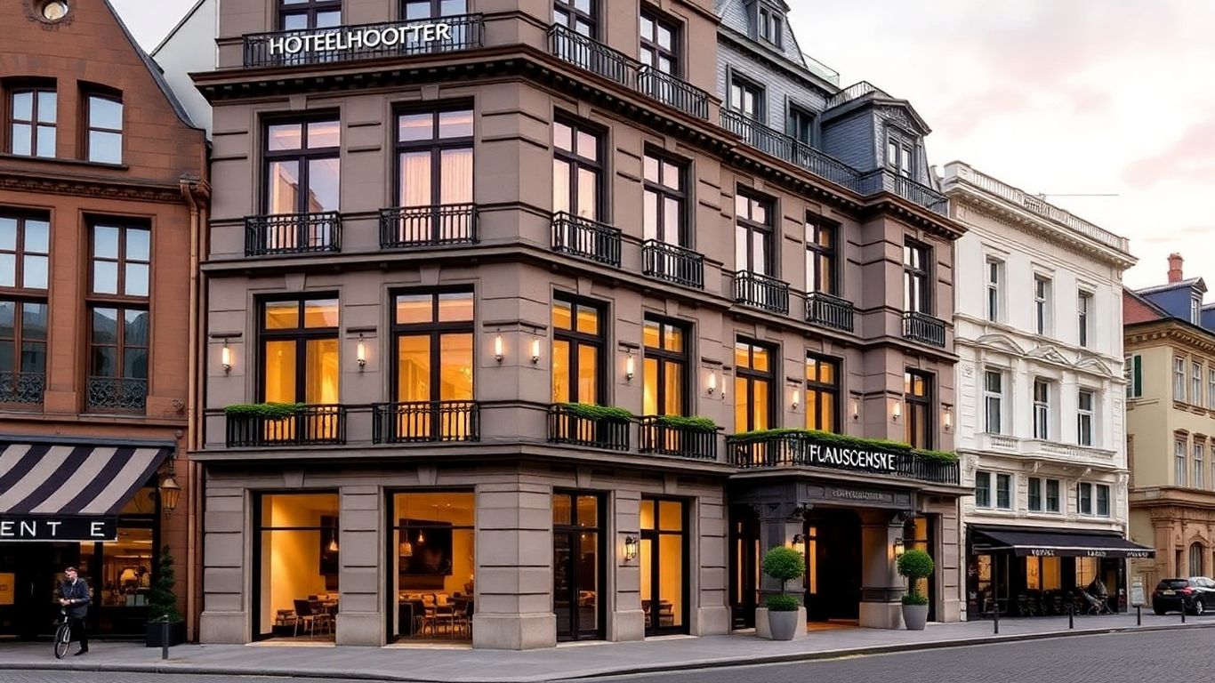 Elegantes Hotel in Düsseldorf Carlstadt