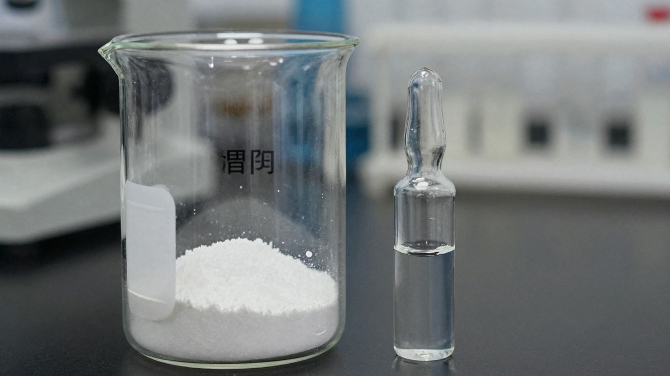 Powder and liquid for SARM reconstitution.