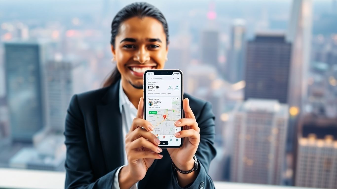 Google Maps listing on a smartphone