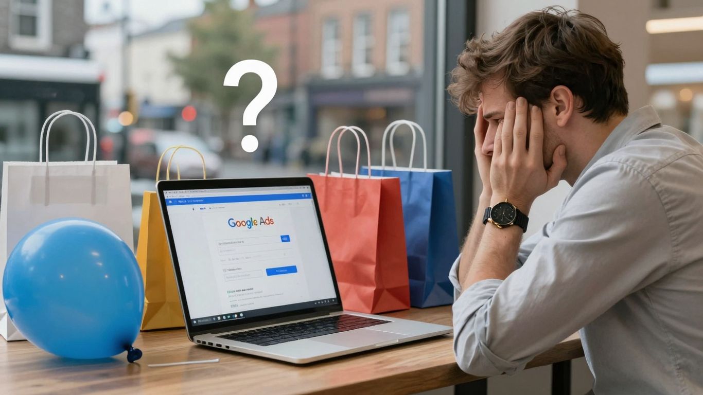 Google Ads clicks but no leads in Ireland