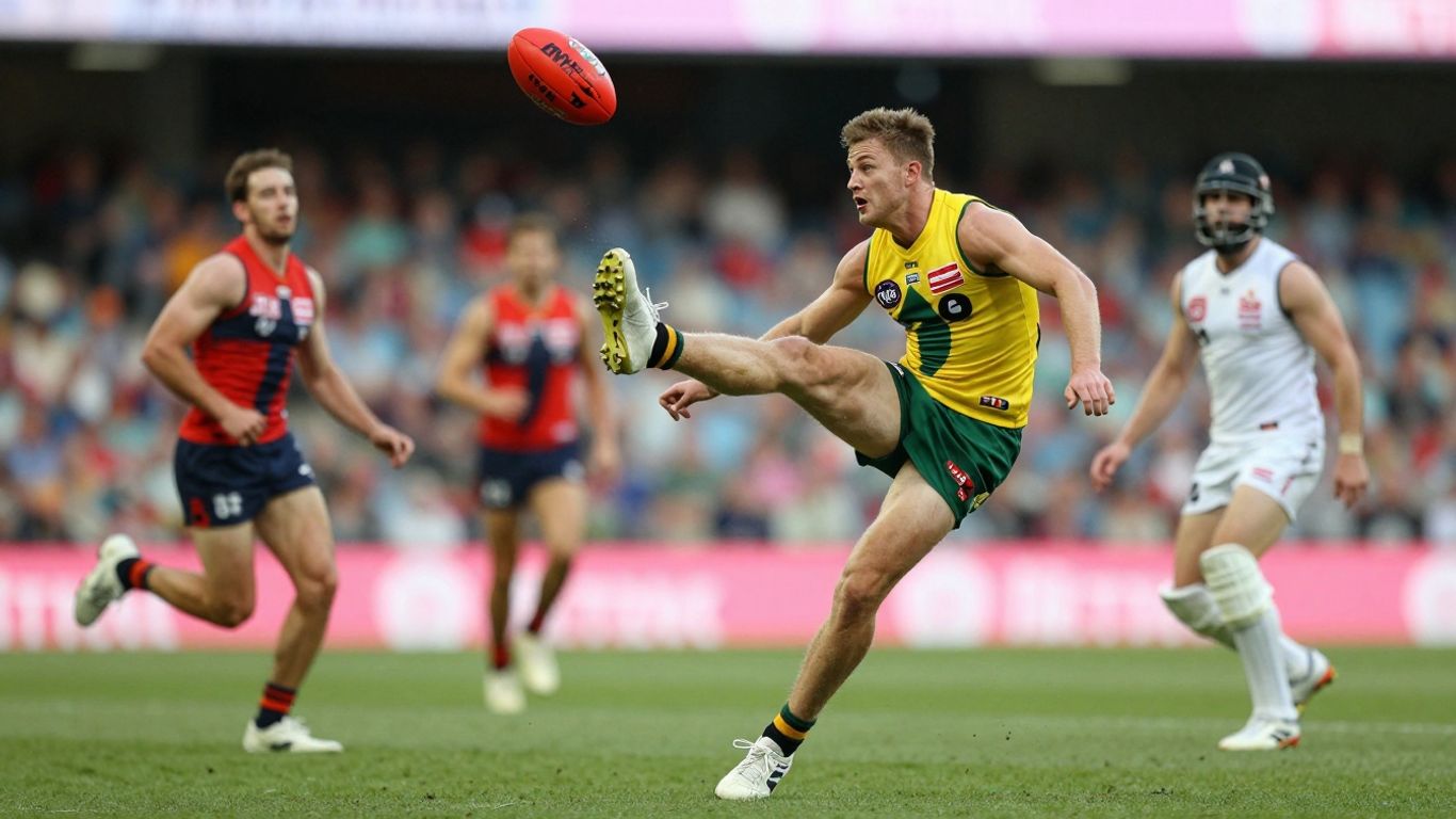 Australian sports action: AFL, cricket, and more.