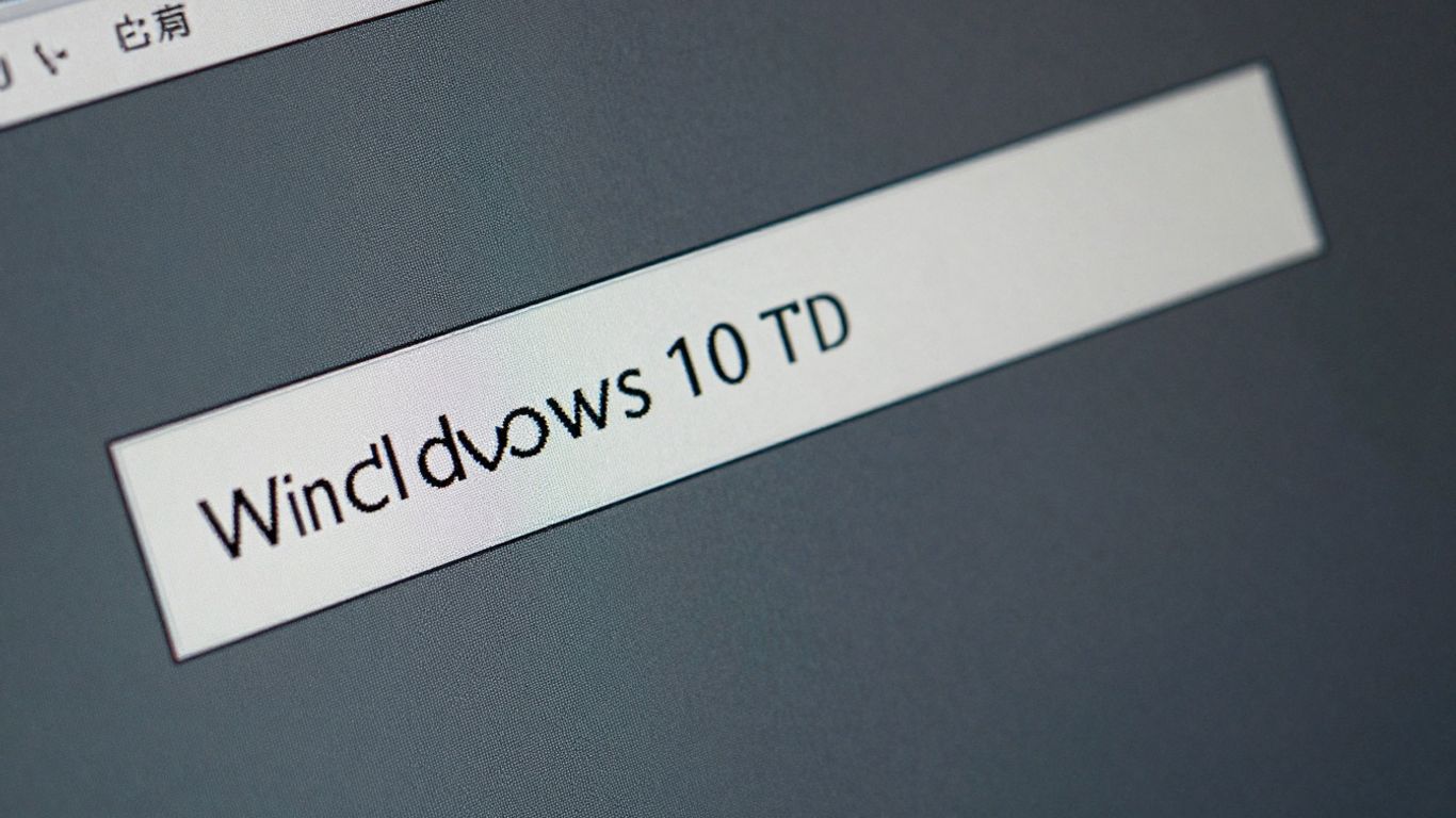 Clave de producto de Windows 10 Pro en pantalla.