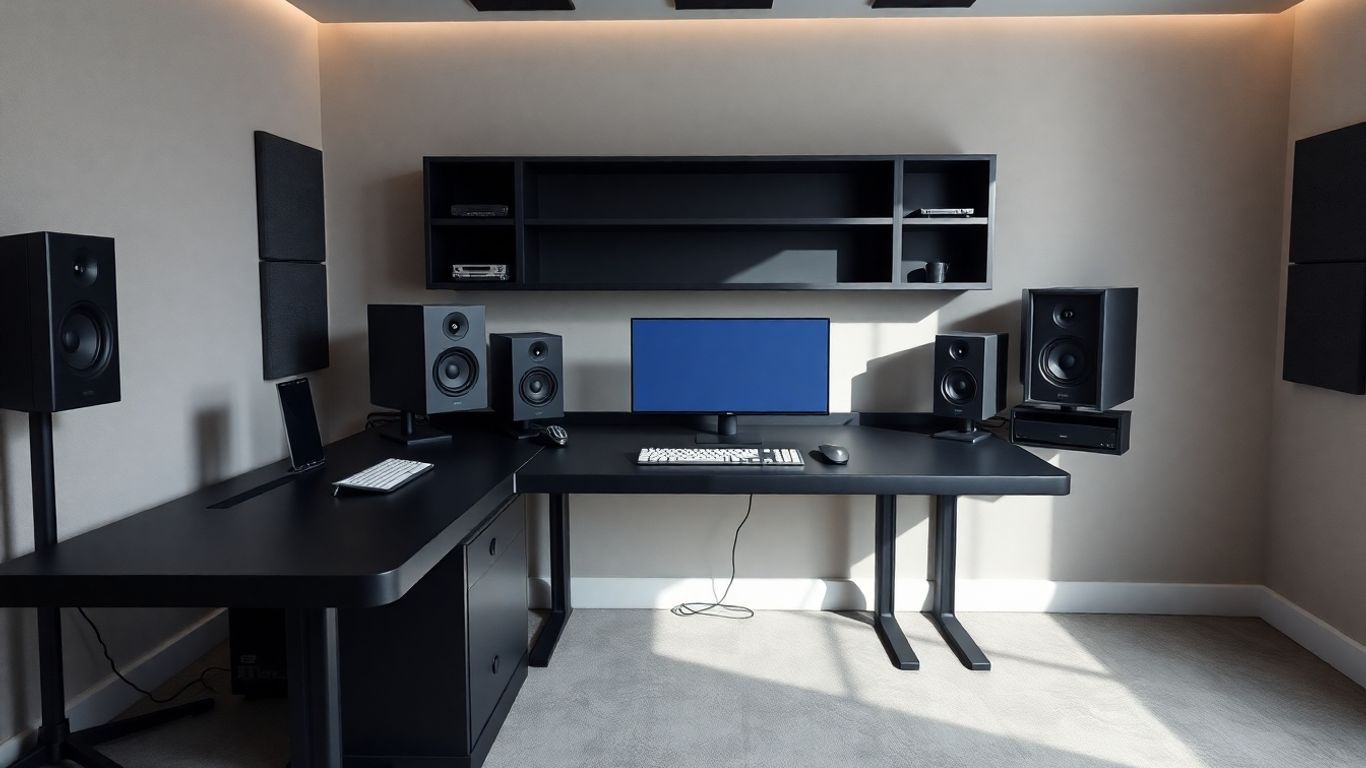 Gator Frameworks Elite Series Studio Desk Workstation