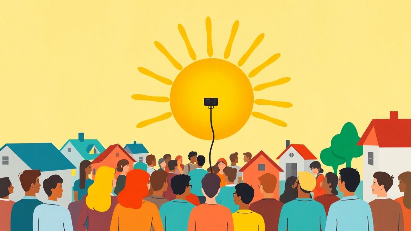 Collective self-consumption: community energy sharing