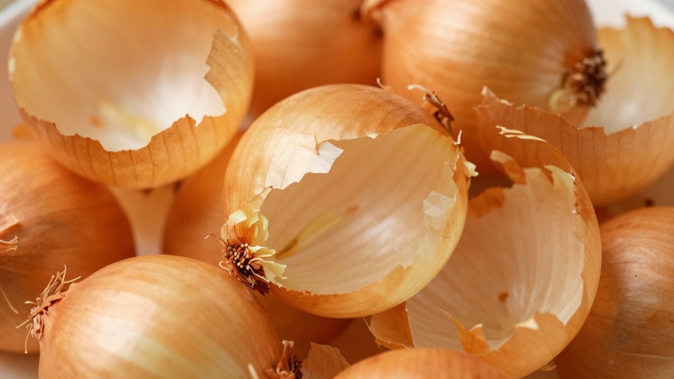 Zwiebelschalen als Teil von Zero Waste in der Küche