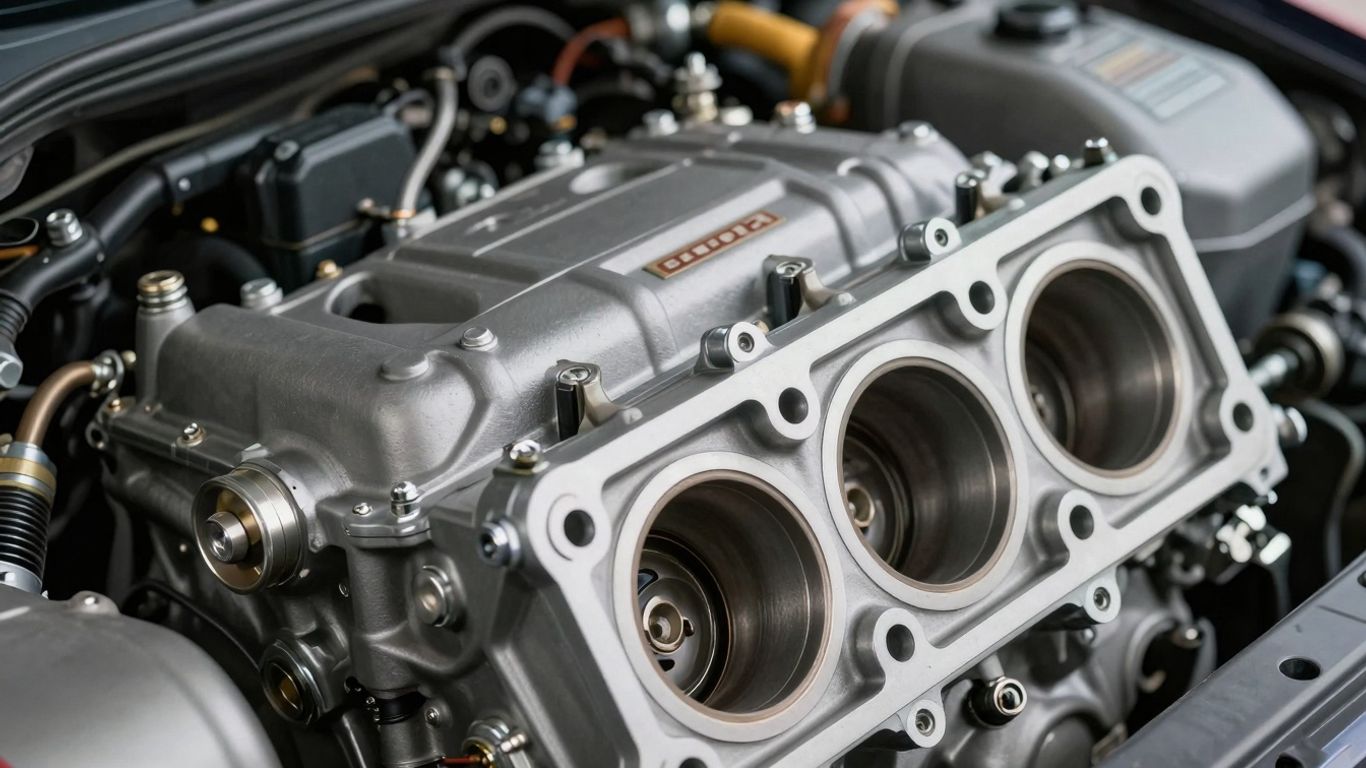 Subaru Boxer engine head gasket area