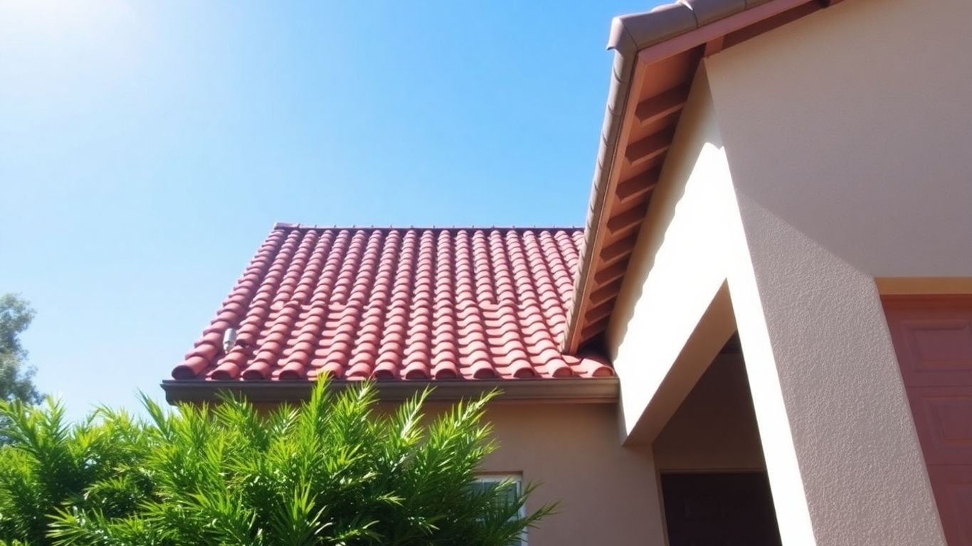 Oviedo home with a durable, textured tile roof.