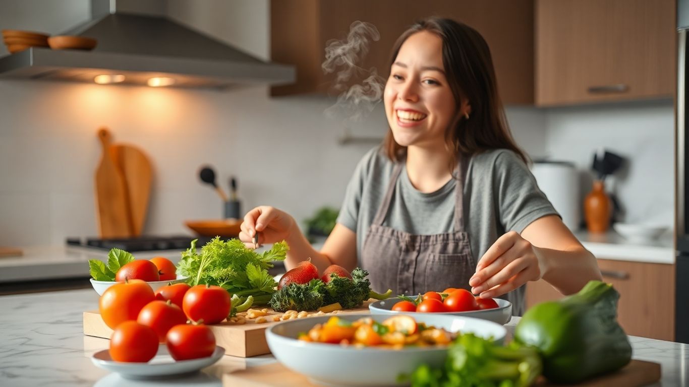 Single person enjoying a meal kit.