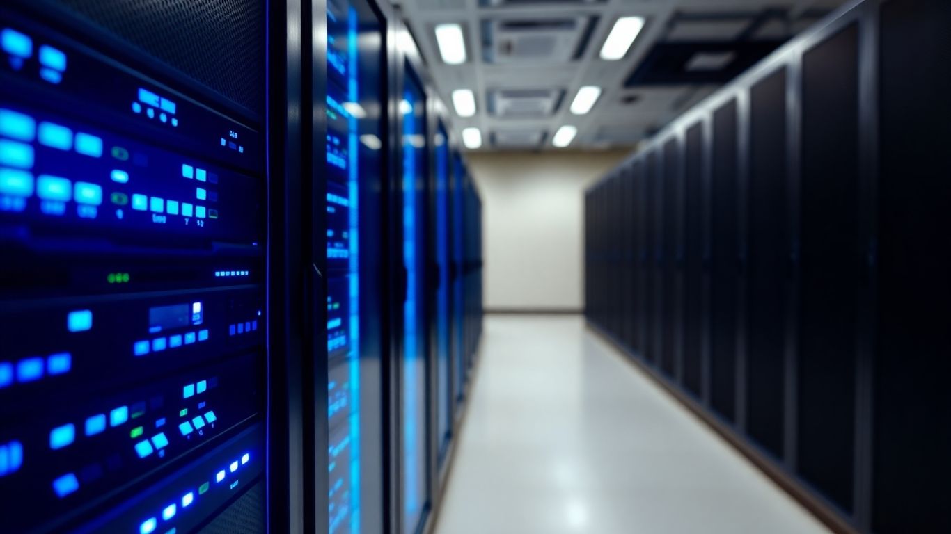 Server upgrade transition in a data center.