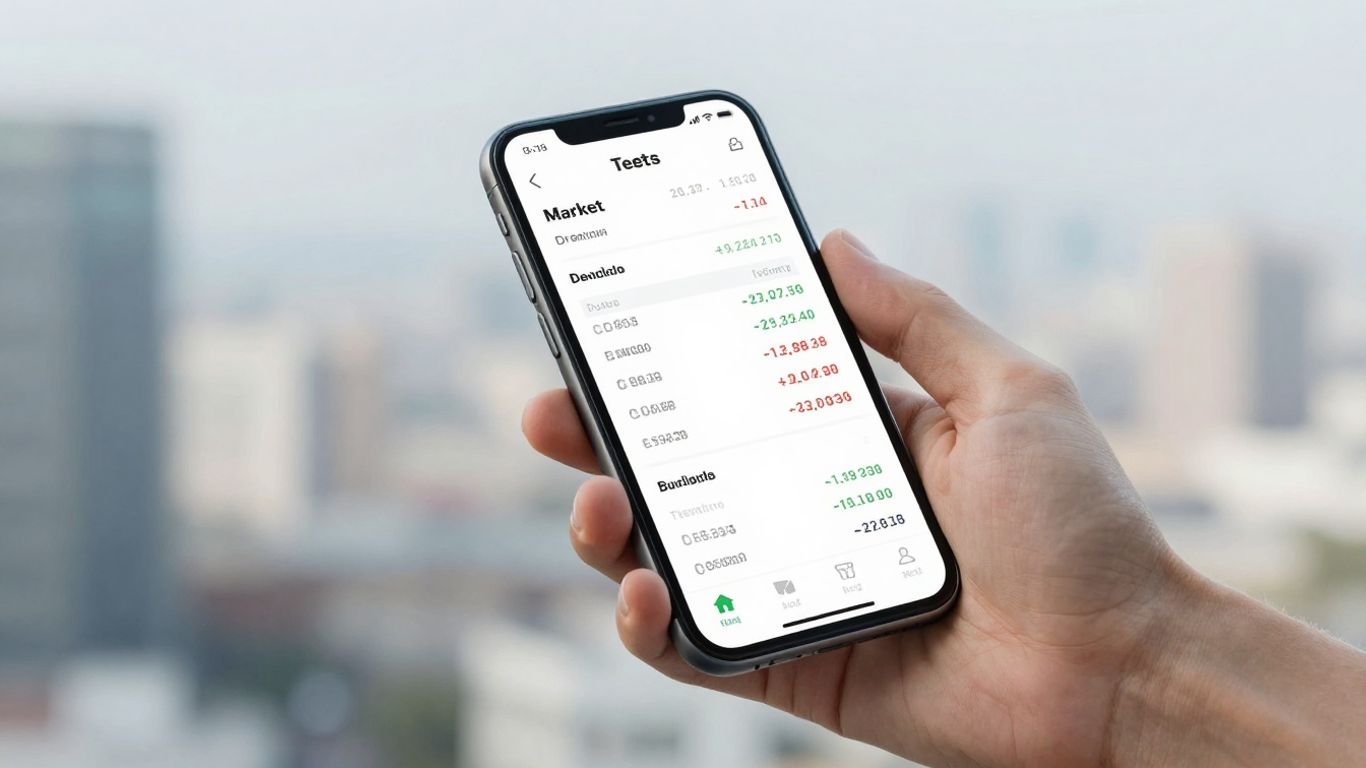 Wealthsimple Trade app interface on a smartphone.