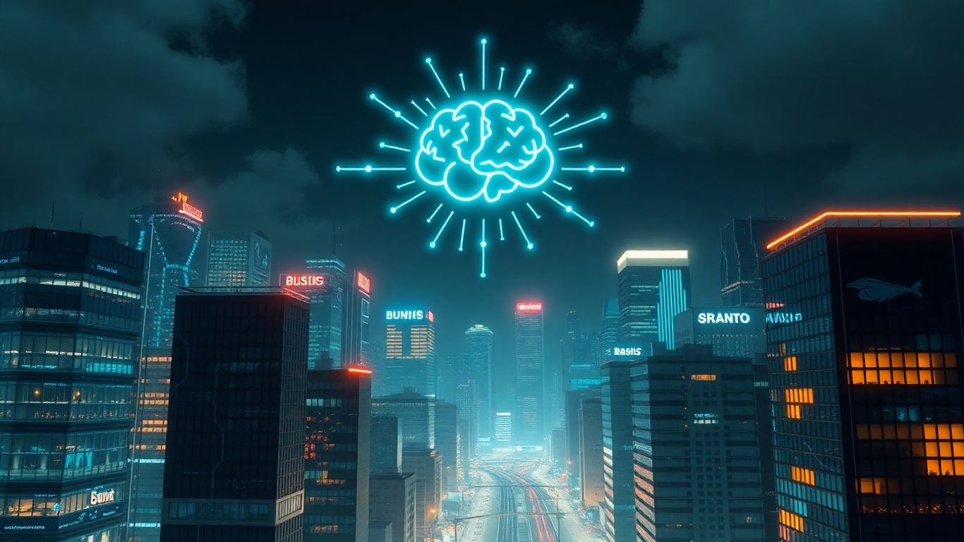 ภาพเมืองแห่งอนาคตที่ขับเคลื่อนด้วย AI