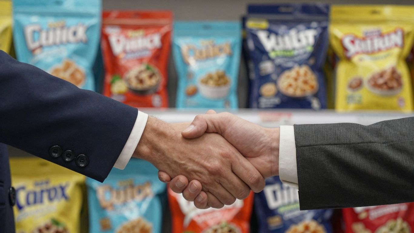 Successful tie-in promotions with merged product packaging and logos.