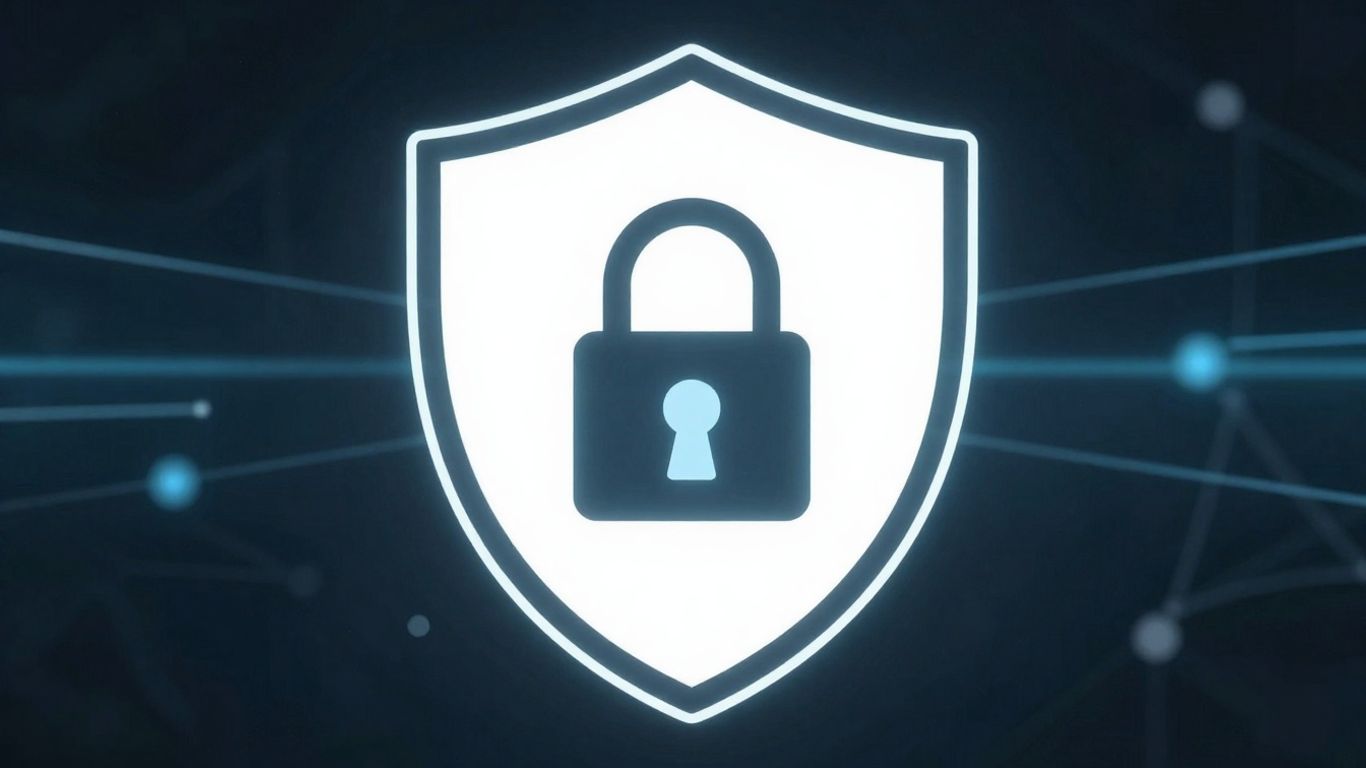 ServiceNow logo protected by a digital shield.