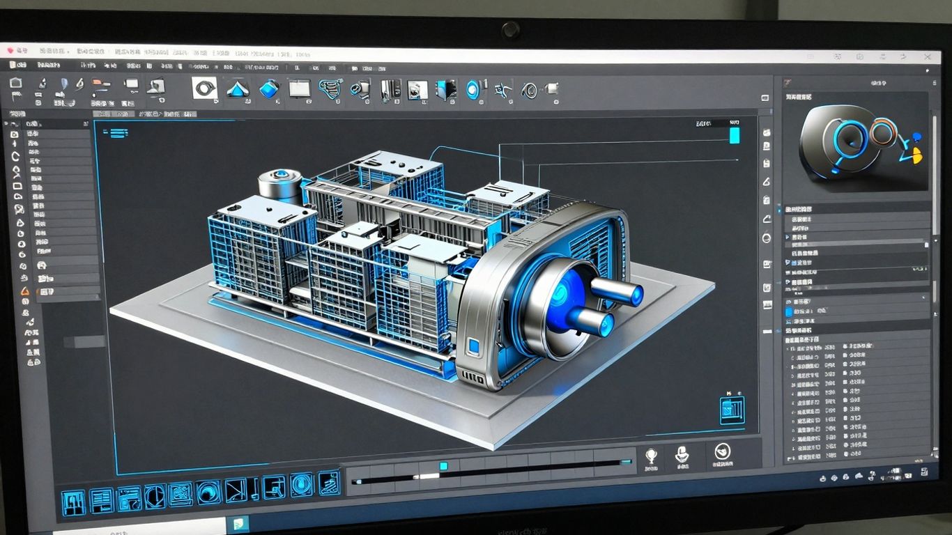 DraftSight 2026 CAD software interface with 3D models.