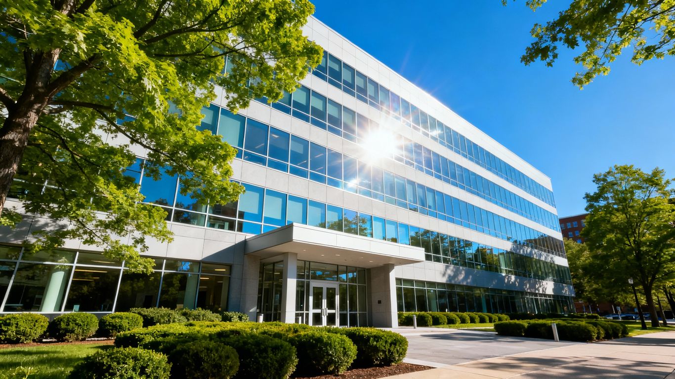Boston IT services office building exterior.