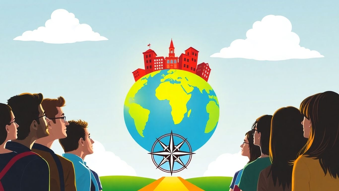 Students planning international university admissions with IELTS.