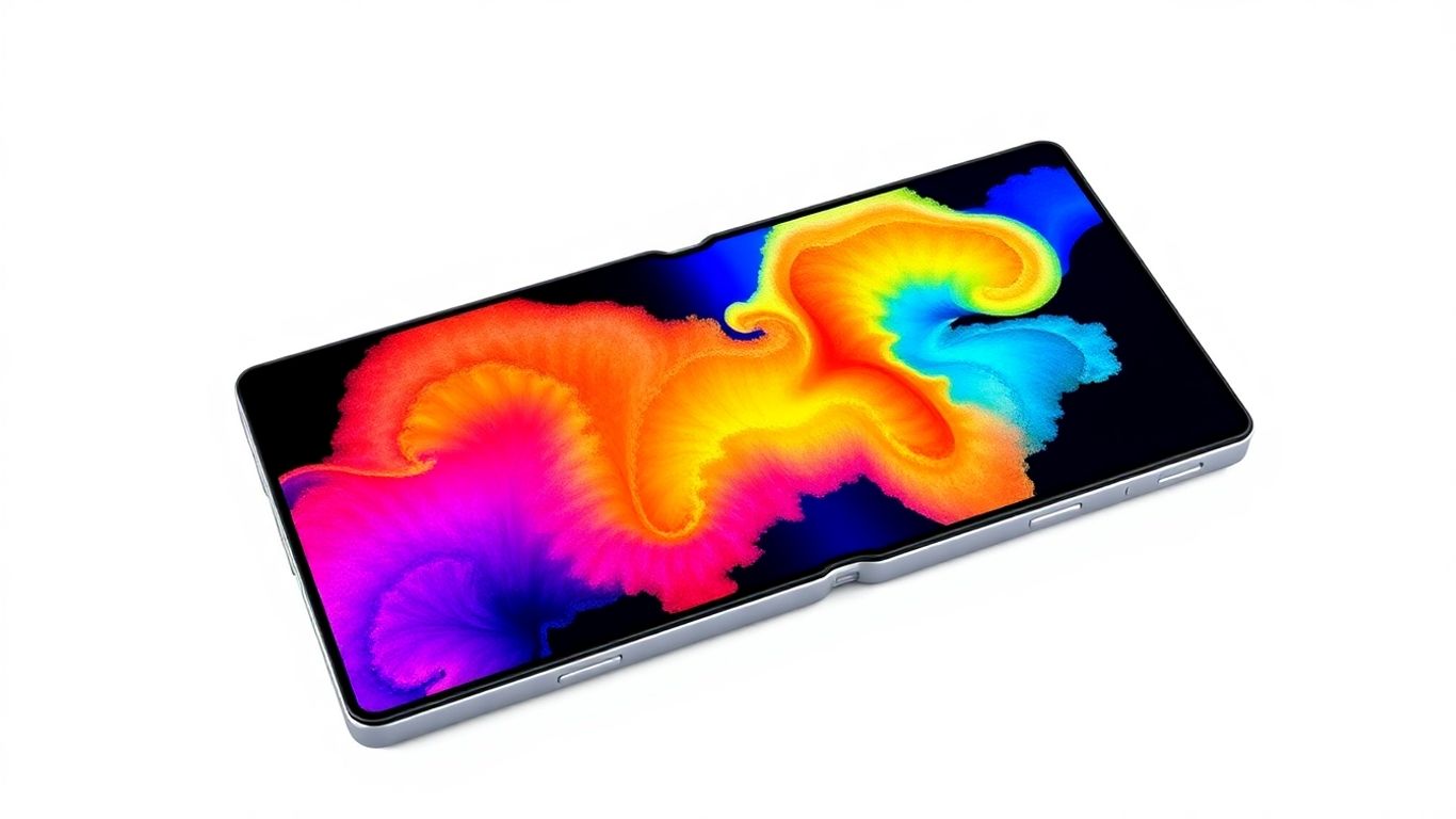 Samsung Galaxy Z Fold 7 smartphone unfolded