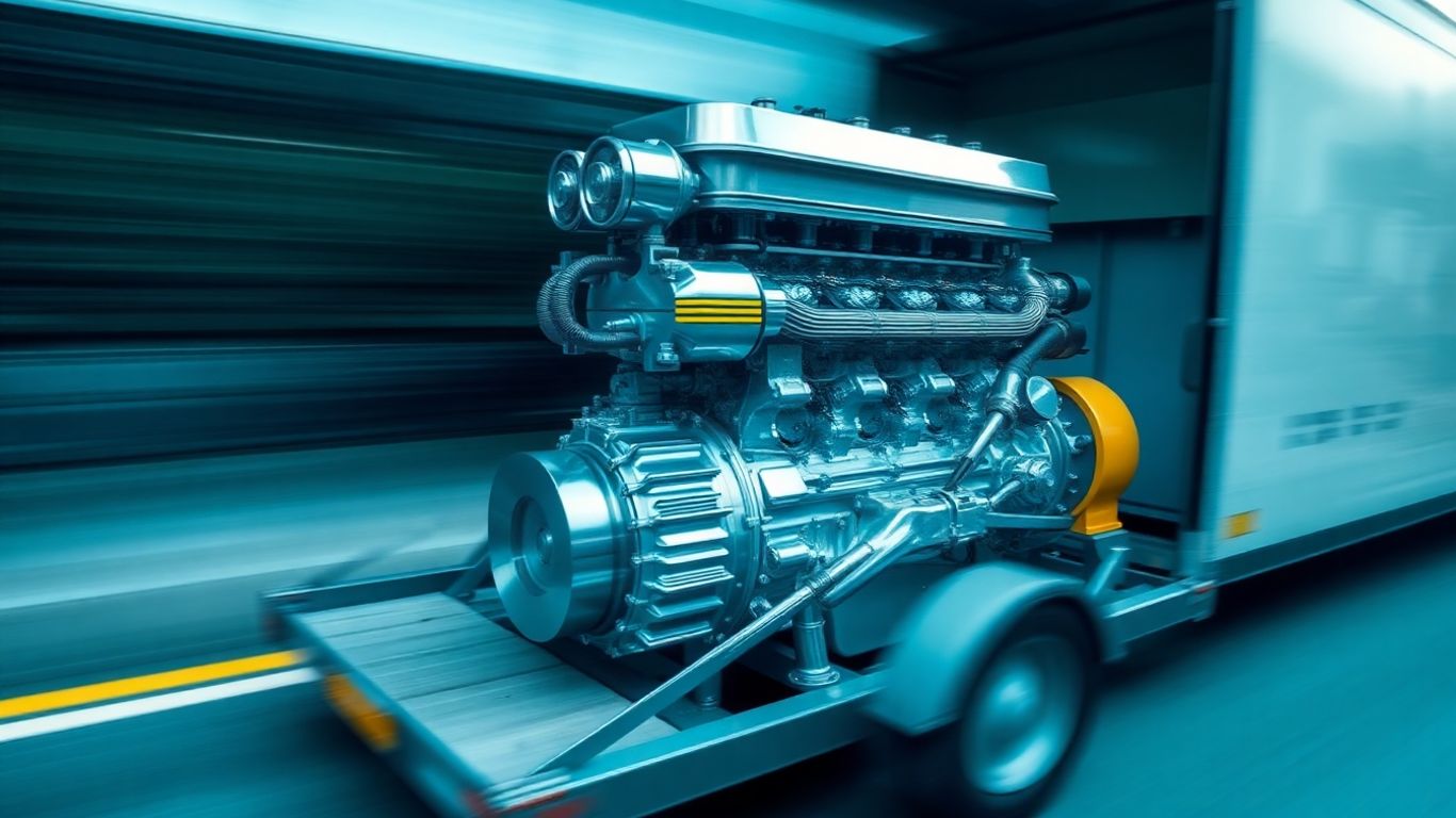 Fast engine delivery service