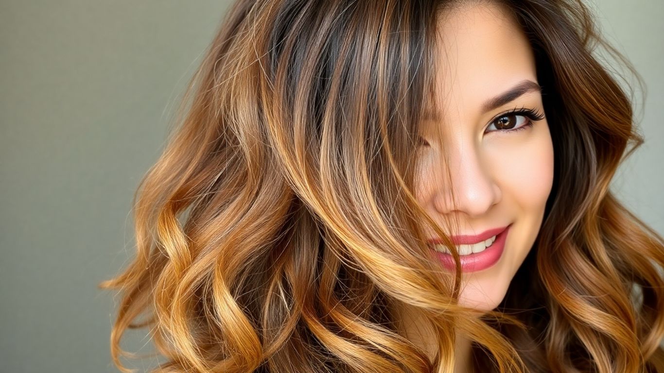 Woman with healthy, full hair