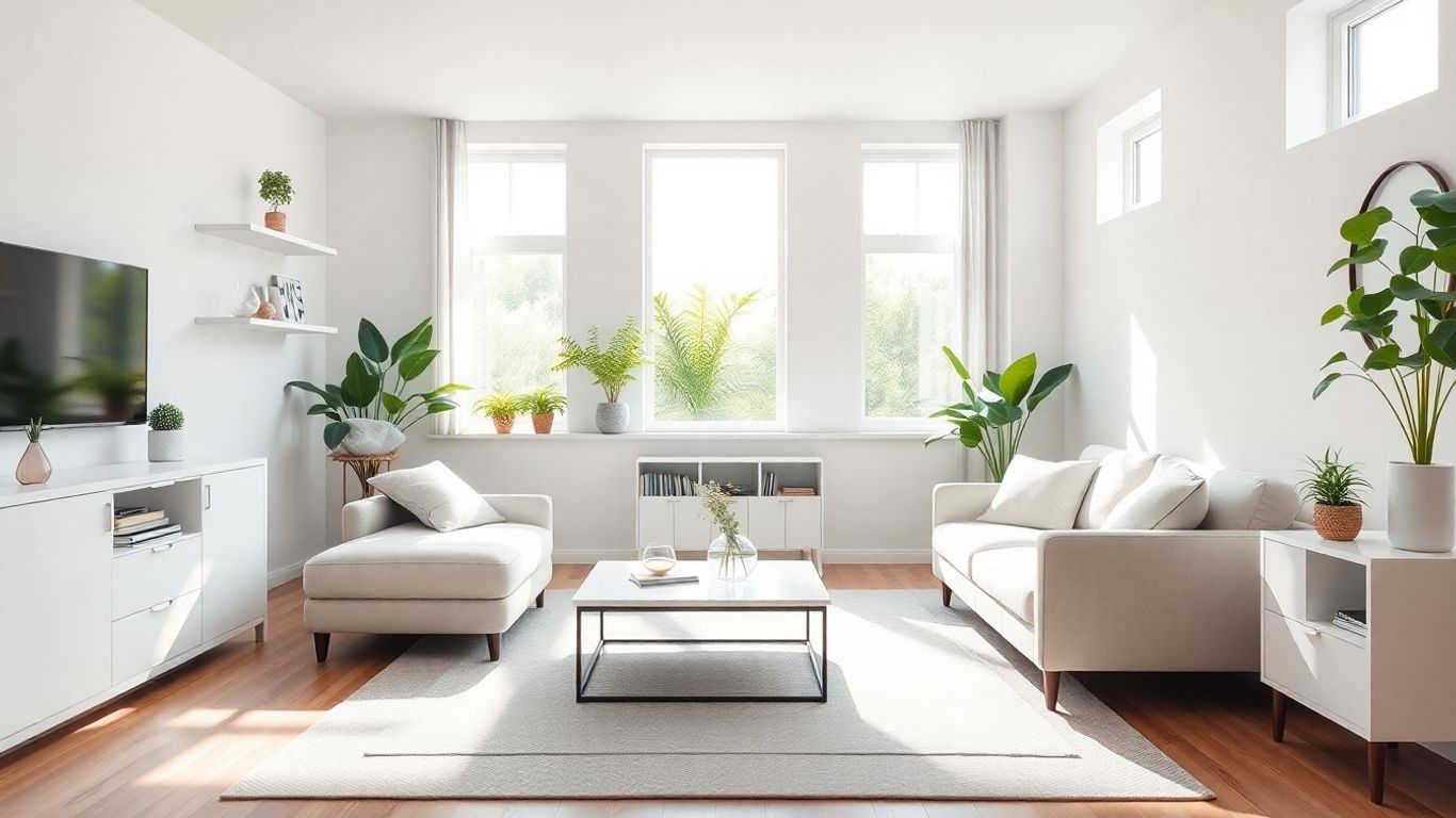 Modern interior design for small houses.