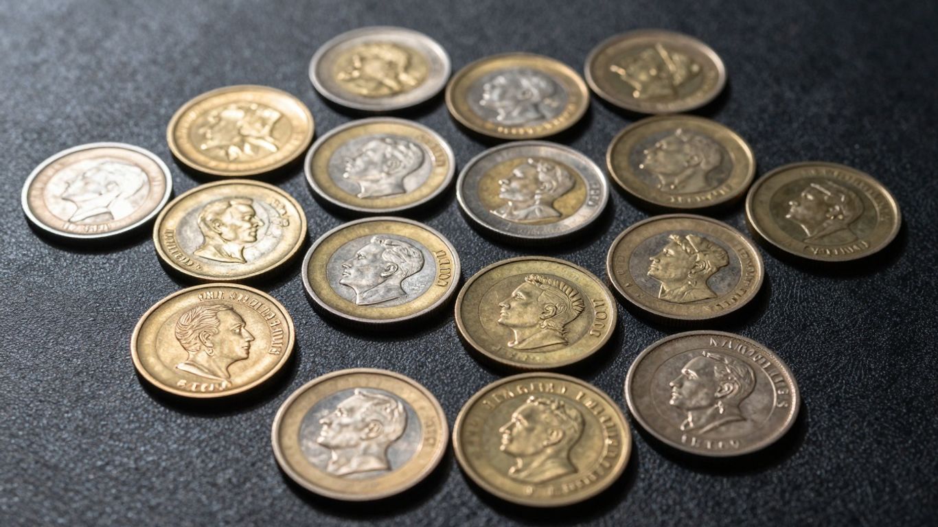 Collection of valuable coins for sale