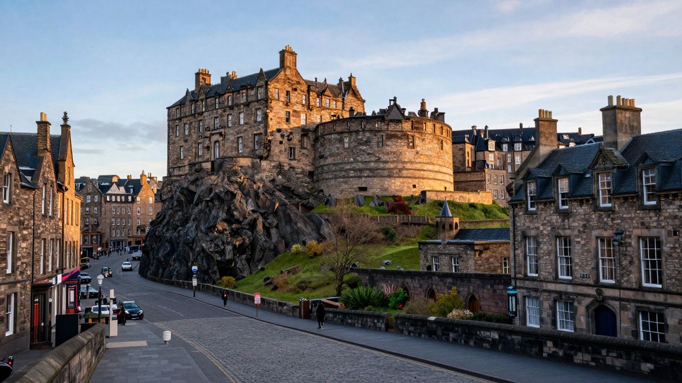 Edinburgh Castle and Royal Mile, Scotland