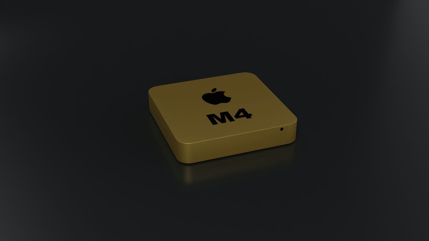 an apple logo is shown on a computer keyboard