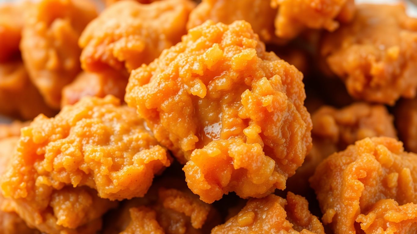 ไก่ทอดกรอบสีทองน่าทาน