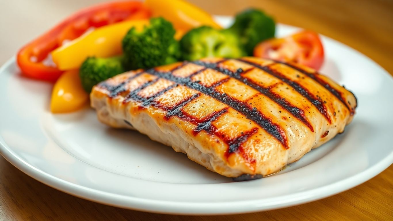 Quick and healthy chicken meal for weight loss.