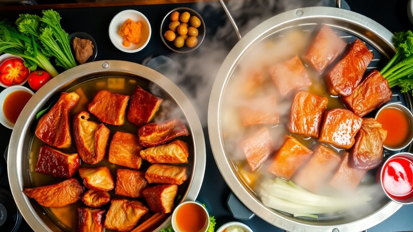 บุฟเฟ่ต์ชาบูและปิ้งย่างฮาลาล