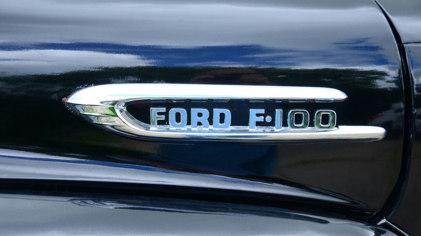 a close up of a car's license plate