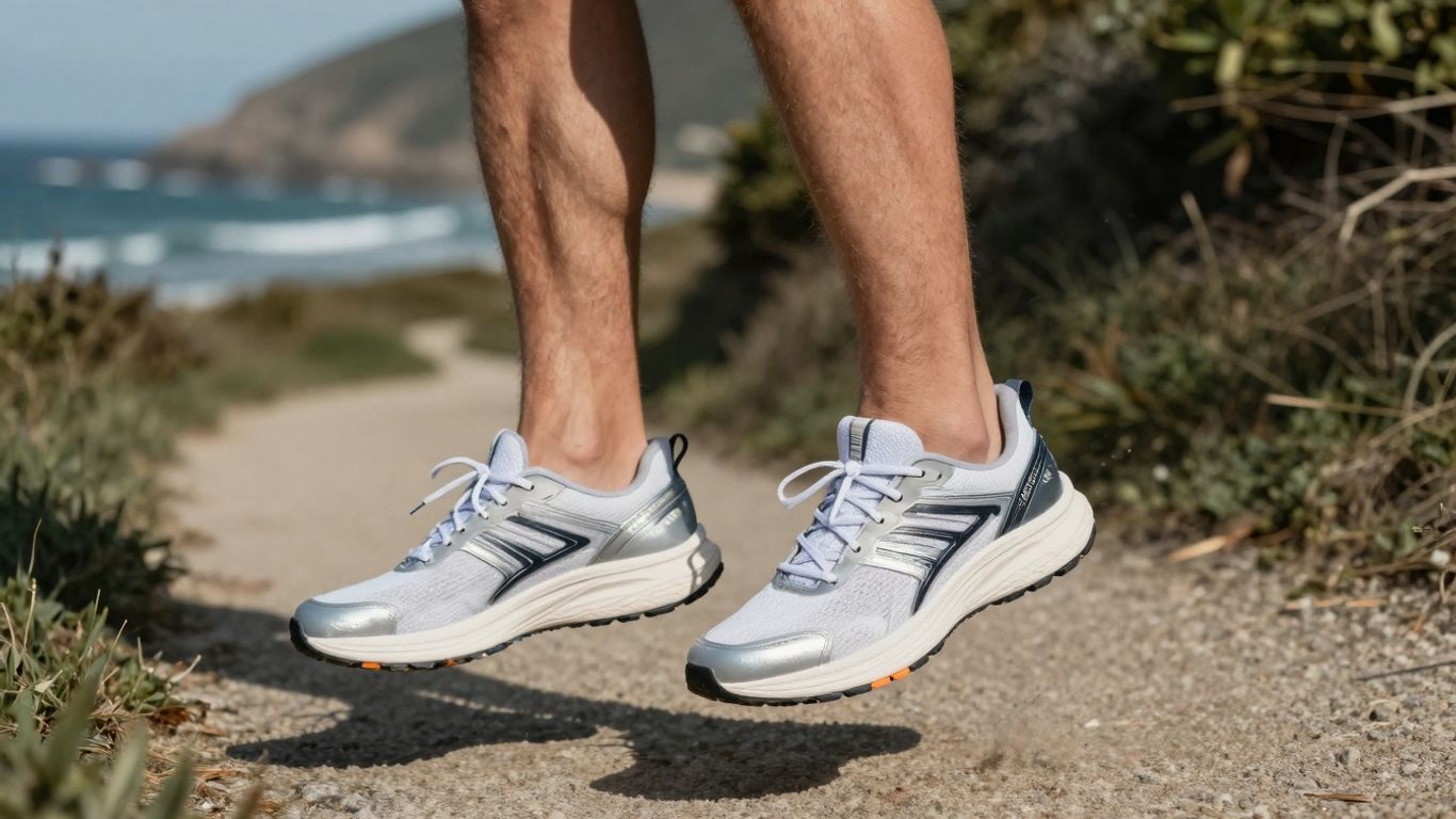Mount to Coast R1 running shoe for men with flat feet.