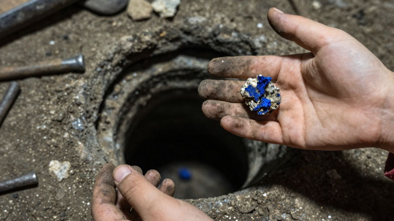 Child labor in cobalt mines for EV batteries.