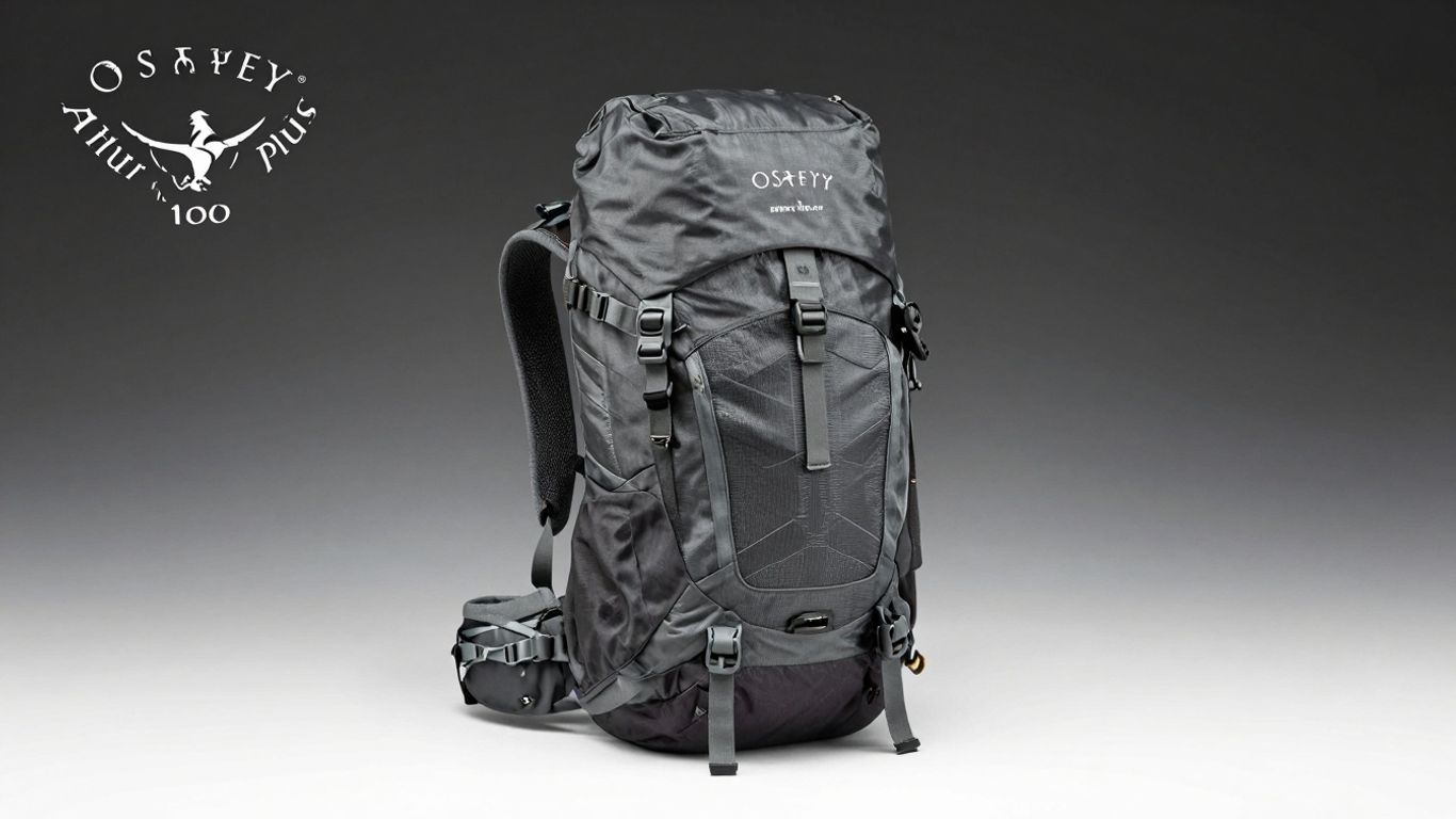 Osprey Aether Plus 100 backpack front view