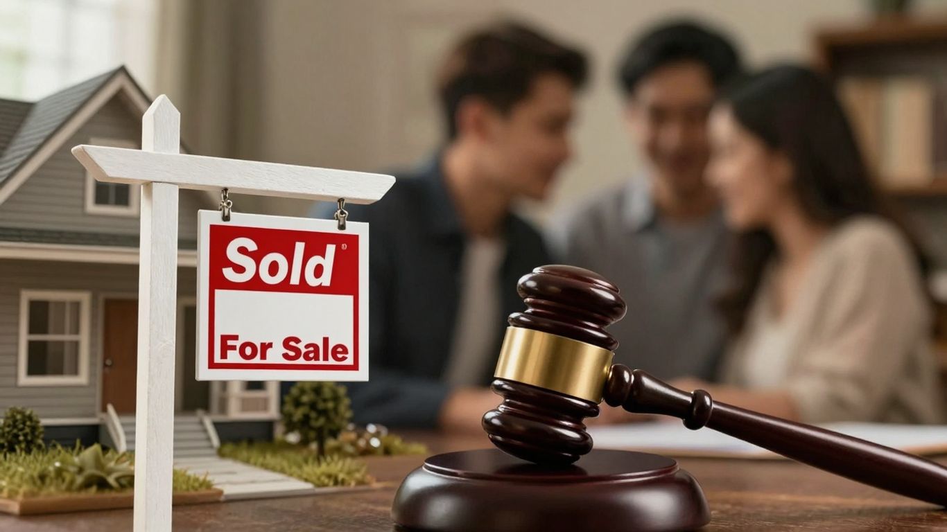 Selling Property Before Divorce Settlement