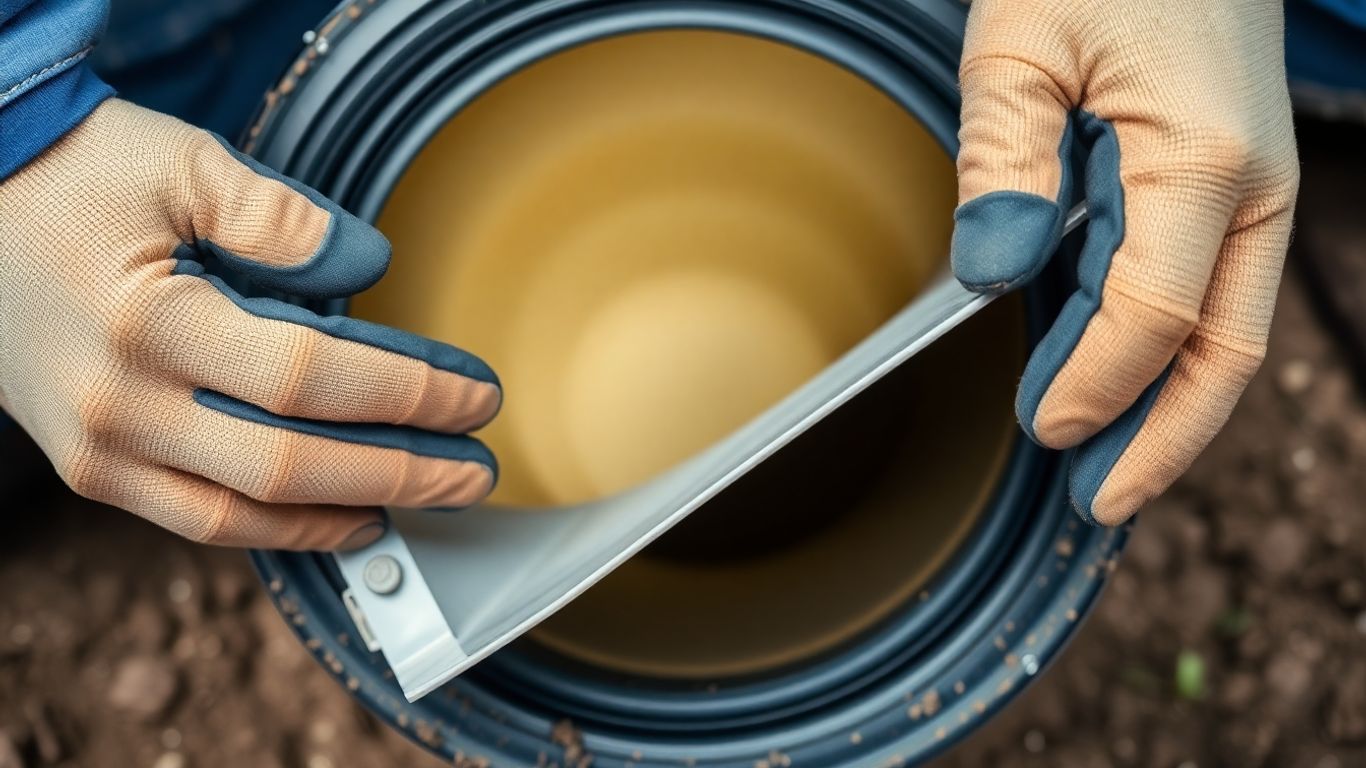 Family well seal installation for safety.