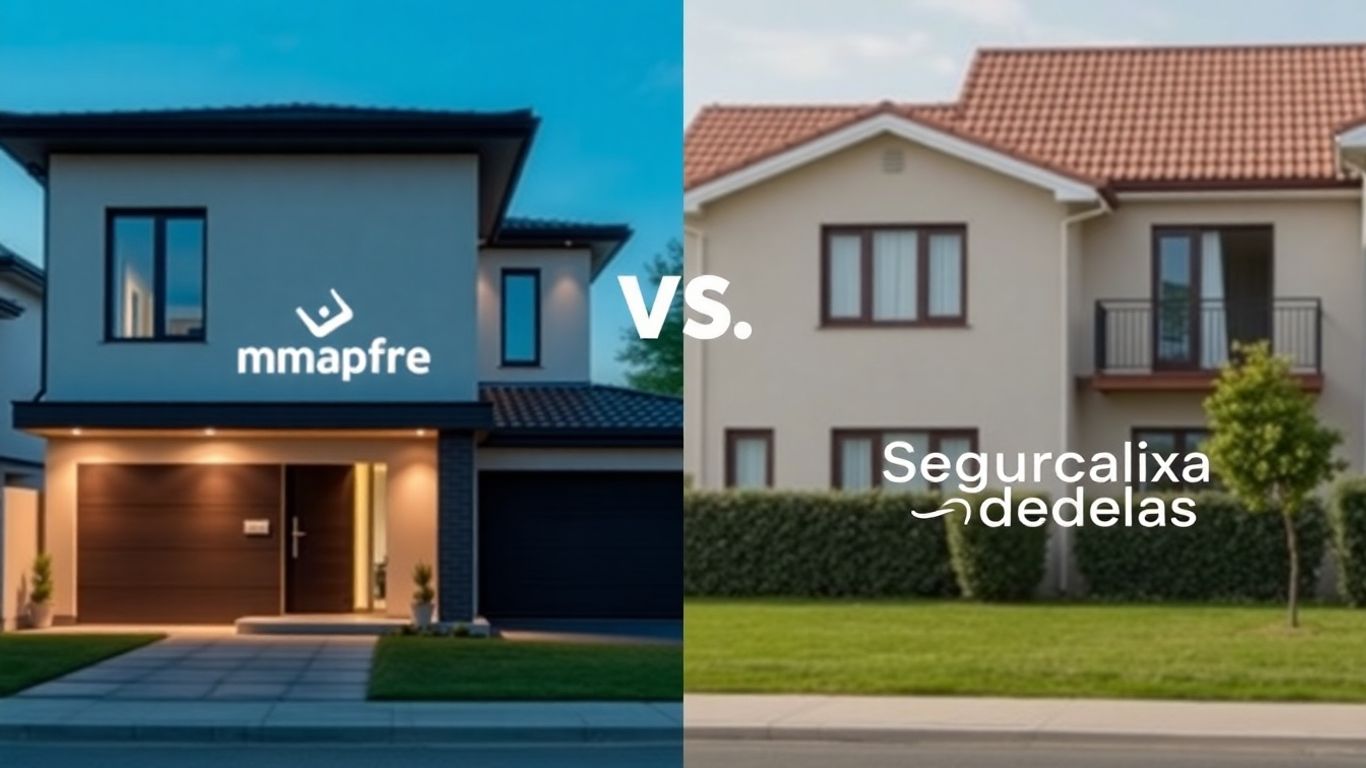 Comparativa de seguros de hogar Mapfre y Segurcaixa Adeslas.