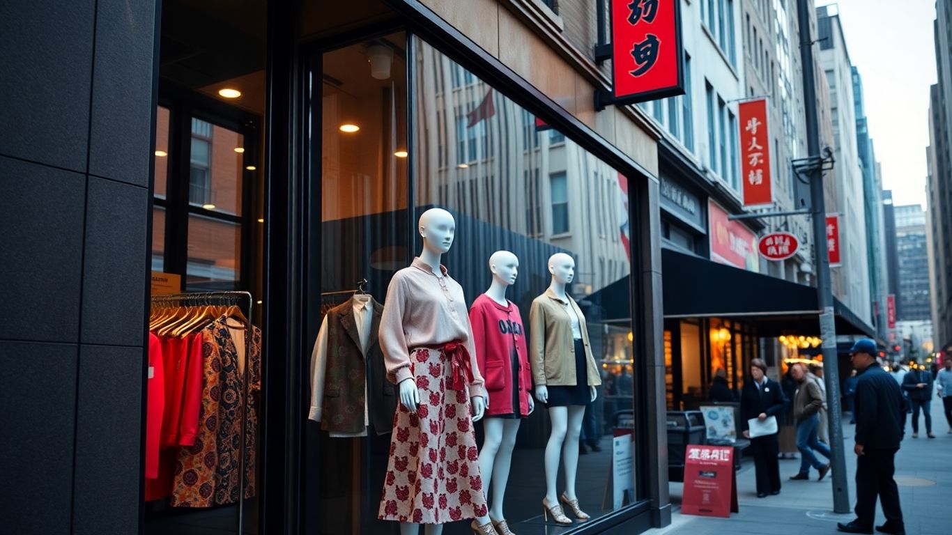 Japanese clothing store in NYC